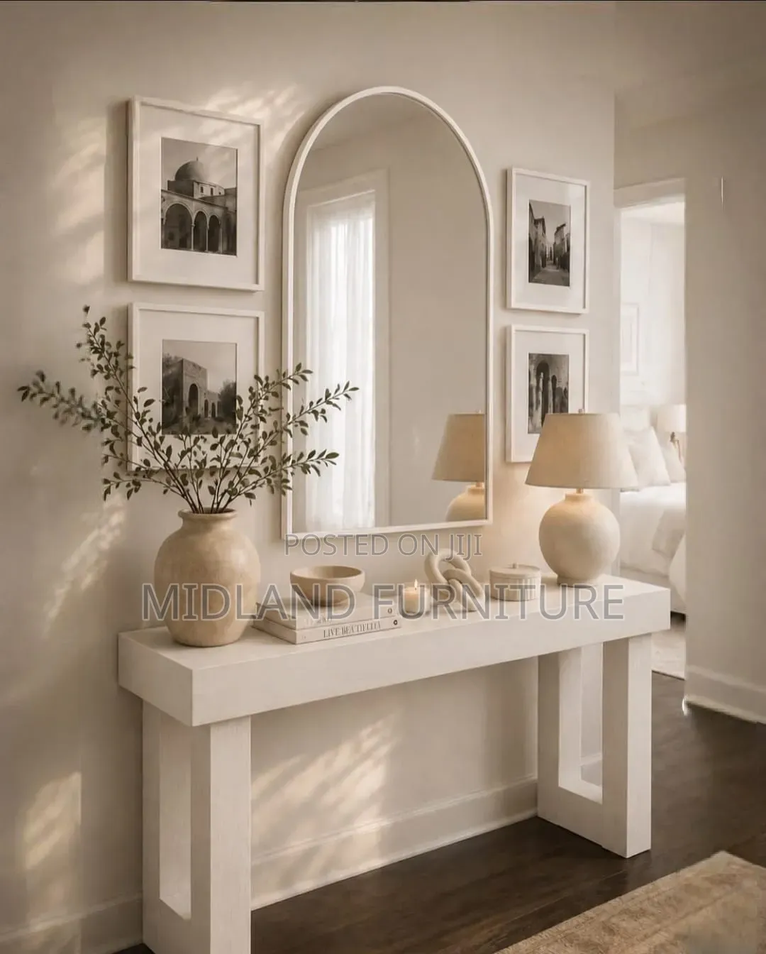 Console Table With Mirror Available on Order Pay on Delivery 