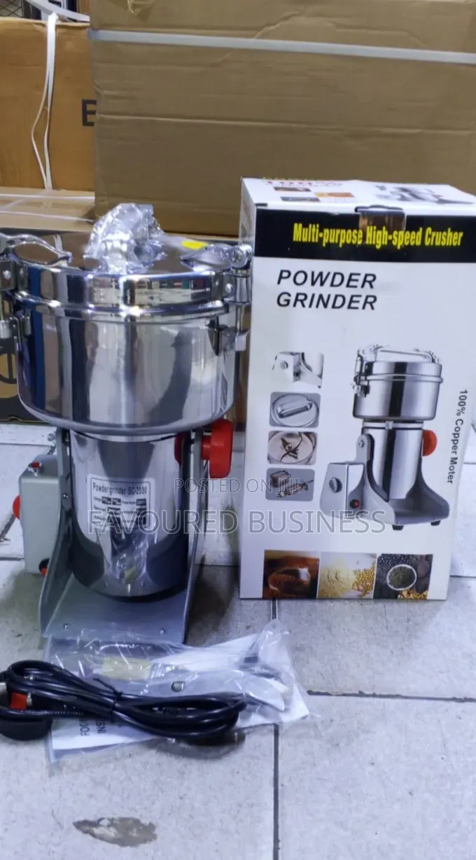 High Speed Powder Grinder / Multi Purpose Spices Crusher New