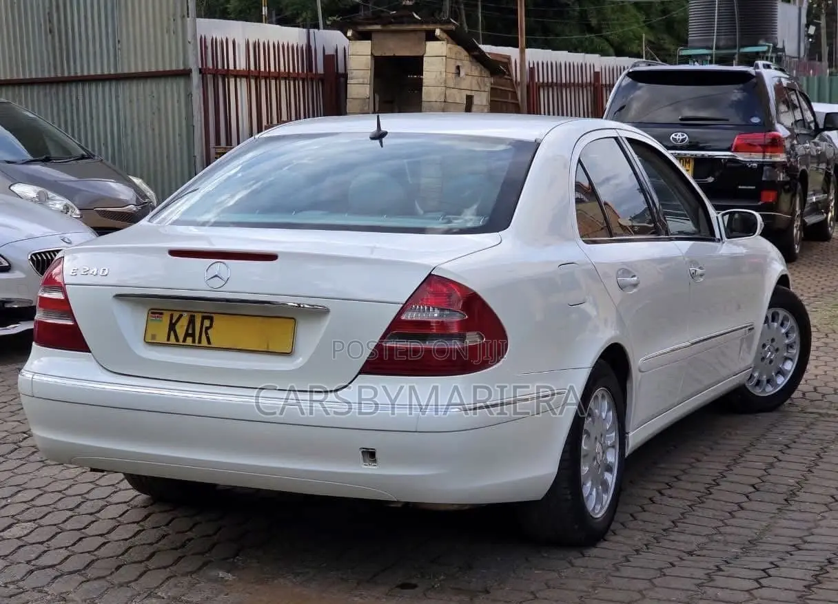 Mercedes-Benz E240 2004 White