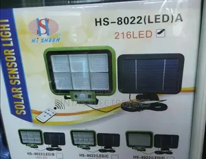 Solar Sensor Light 216LED