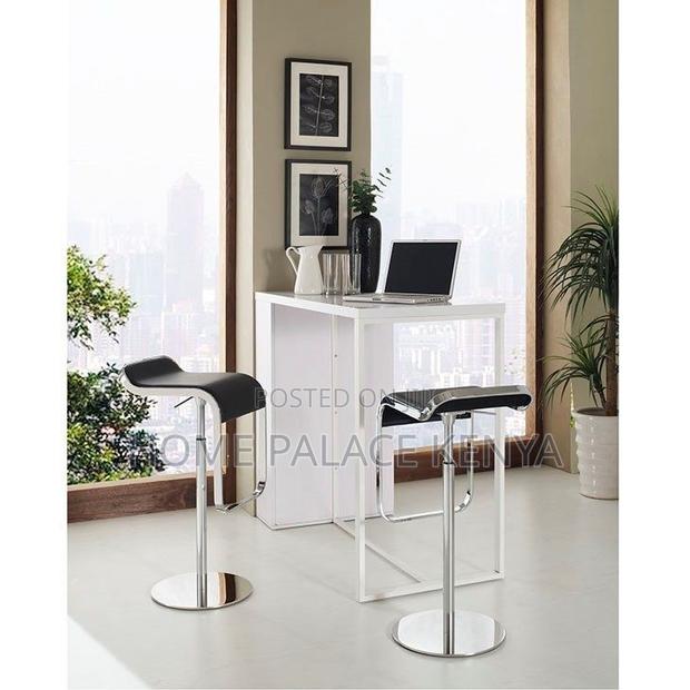Bar Stool; Adjustable Height Bar Stool for Kitchen Island, - thumbnail 5