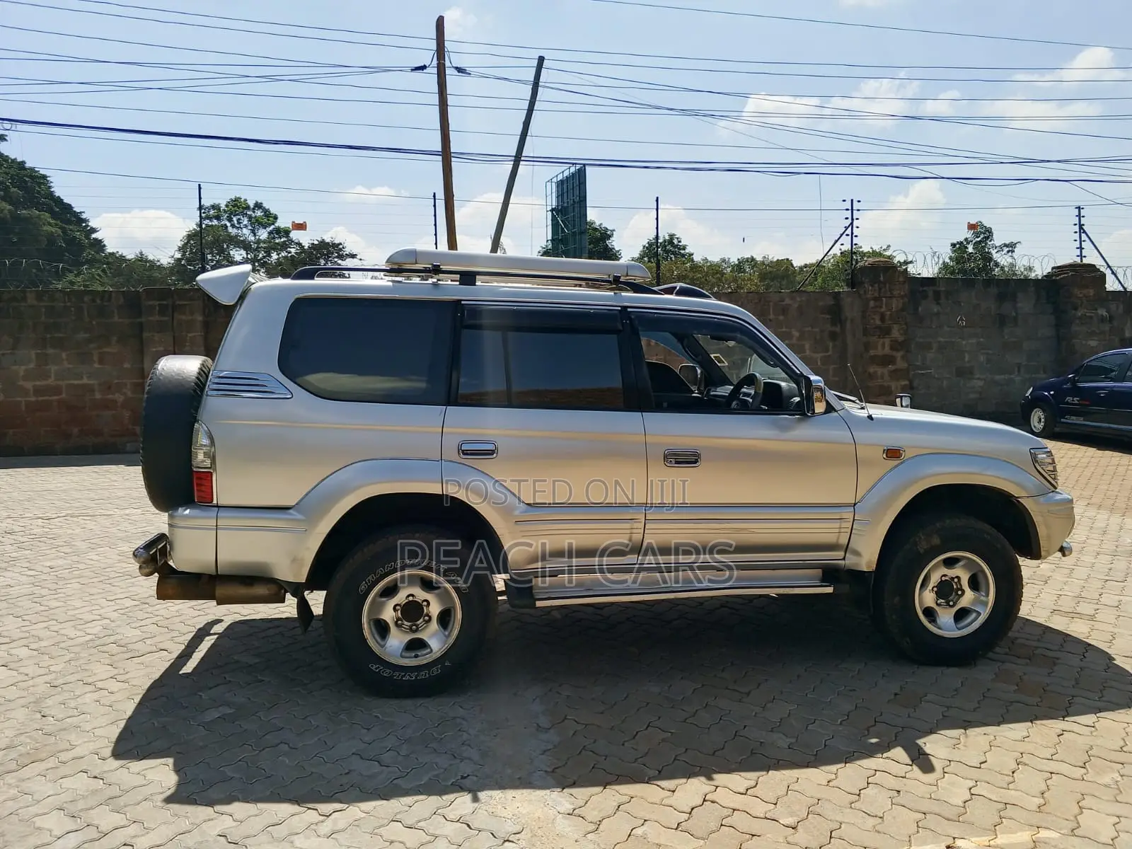 Toyota Land Cruiser Prado 2000 Silver