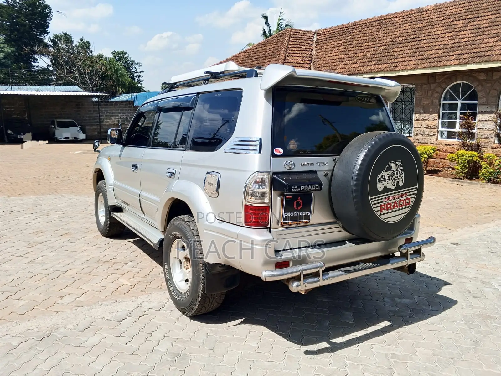 Toyota Land Cruiser Prado 2000 Silver