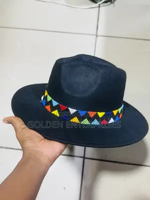 Beaded Fashionable Event Fedora Hat