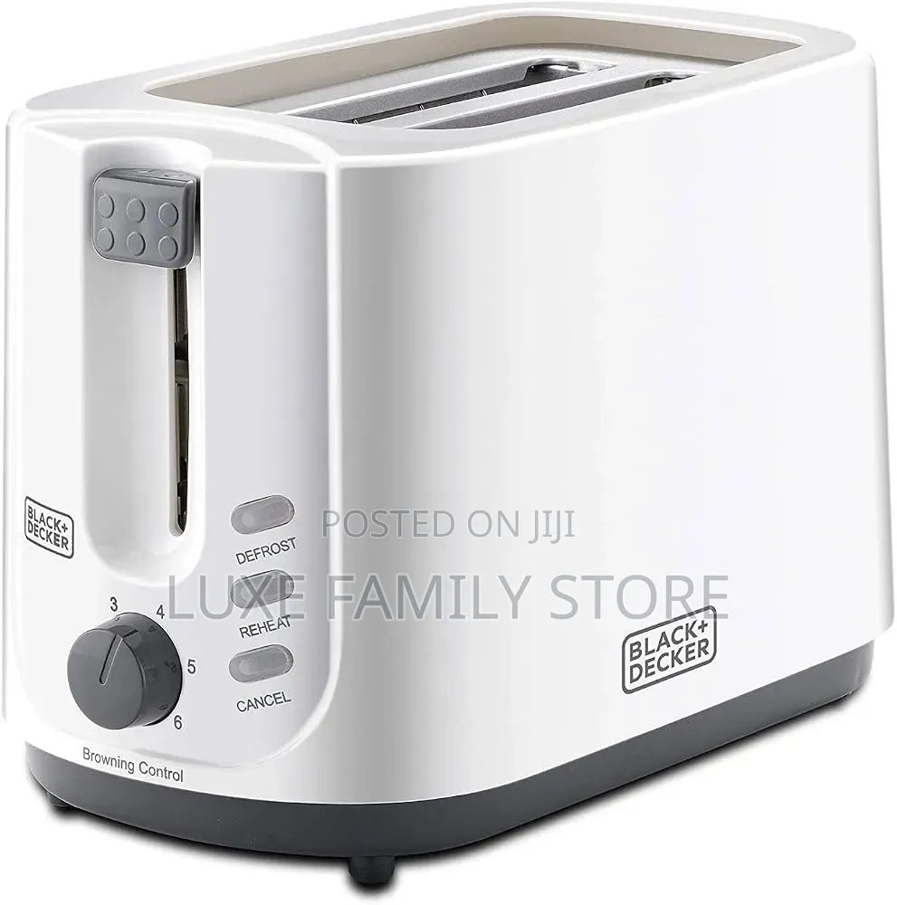 BLACK+DECKER 2-Slice Toaster With Defrost & Reheat Functions