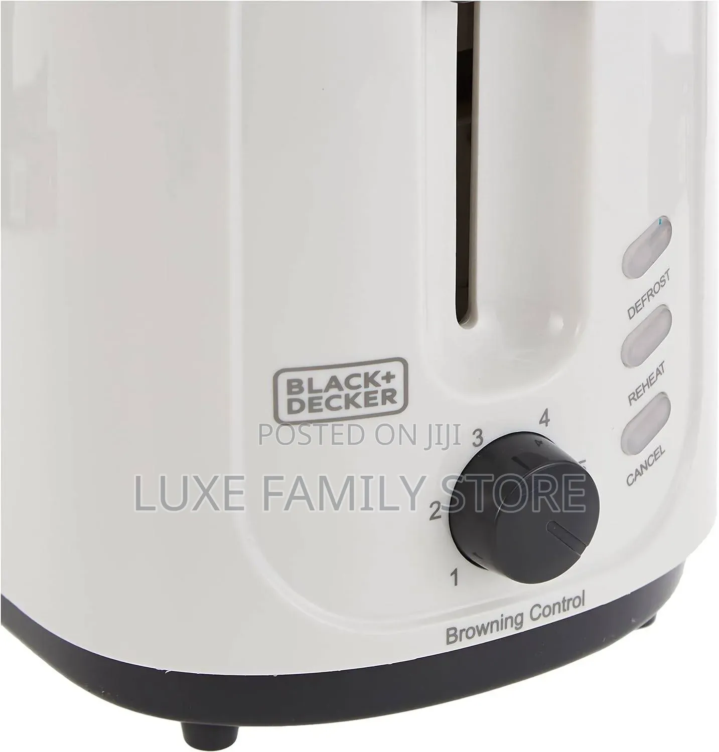 BLACK+DECKER 2-Slice Toaster With Defrost & Reheat Functions