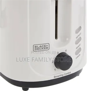 BLACK+DECKER 2-Slice Toaster With Defrost & Reheat Functions