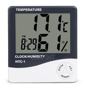Room Thermometer and Hygrometer Monitor