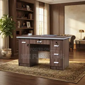 Office Desk; 1.2 Meters Brown Imported Office Study Desk