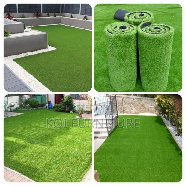 Home Decor; Green Artificial Home Compounds Grass - thumbnail 5