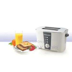 BLACK+DECKER 2-Slice Toaster With Defrost & Reheat