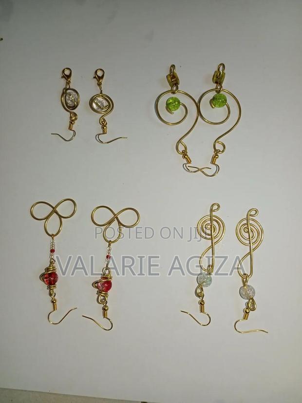 Brass Earrings - thumbnail 4