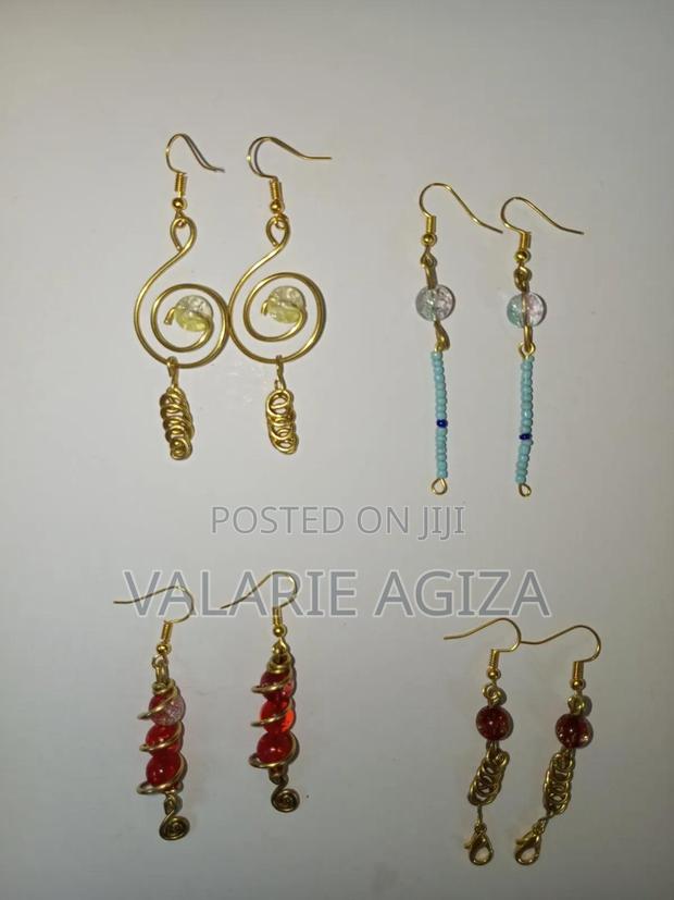 Brass Earrings - thumbnail 5