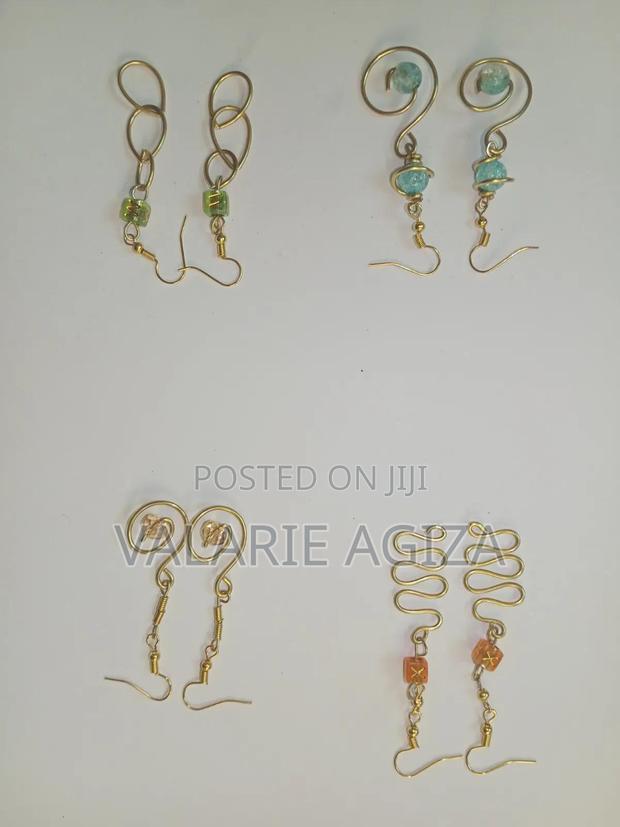 Brass Earrings - thumbnail 8