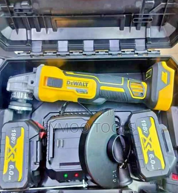 Rechargeable Dewalt Angle Grinder - main view