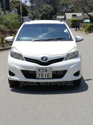 Toyota Vitz 2013 White