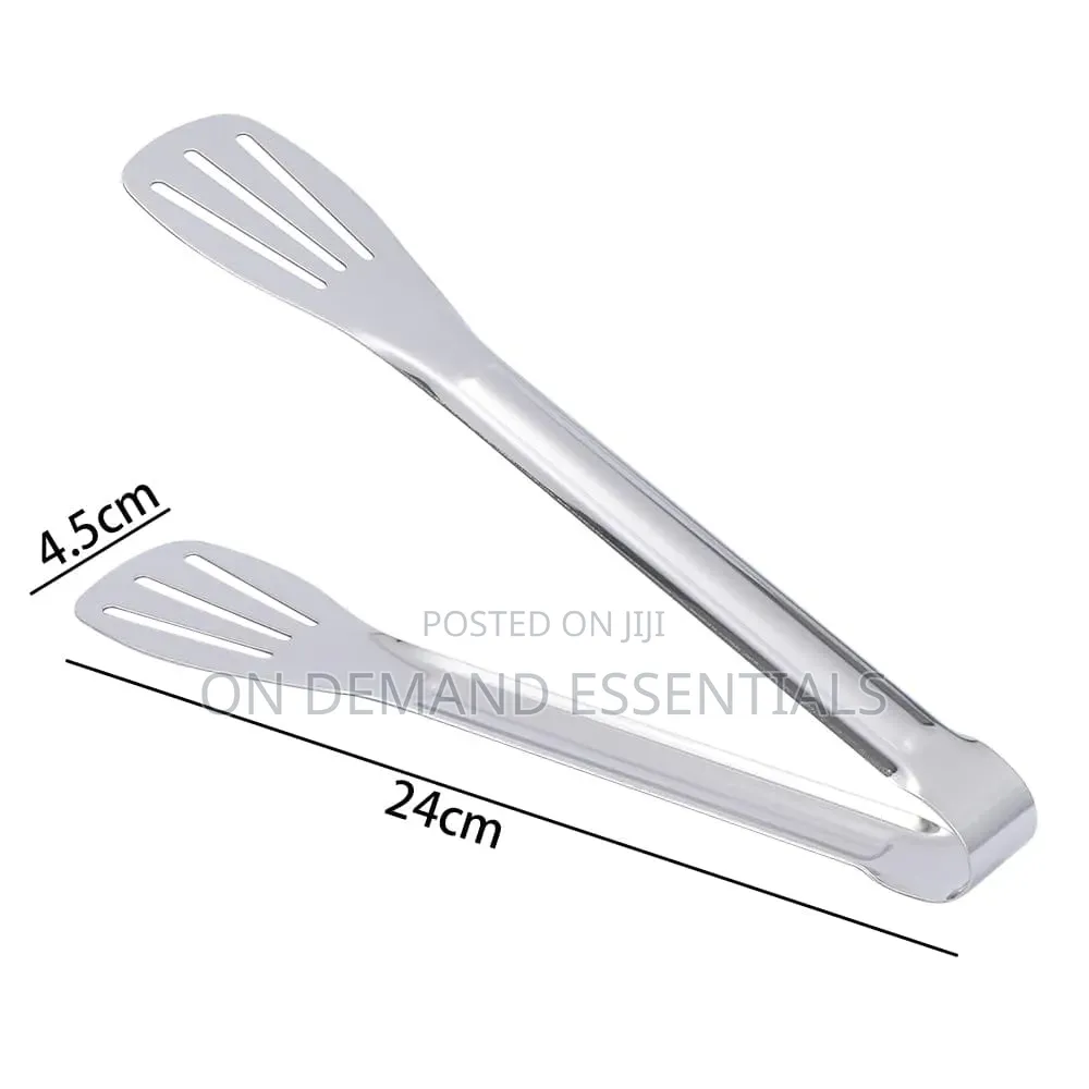 Slotted Stainless Steel Tong