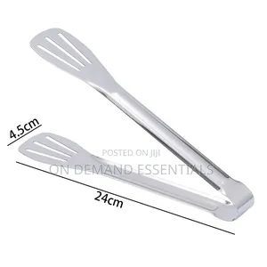 Slotted Stainless Steel Tong