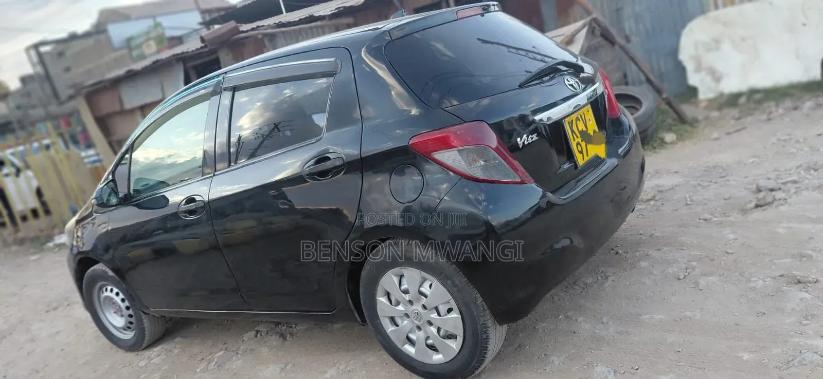 Toyota Vitz 2012 Black