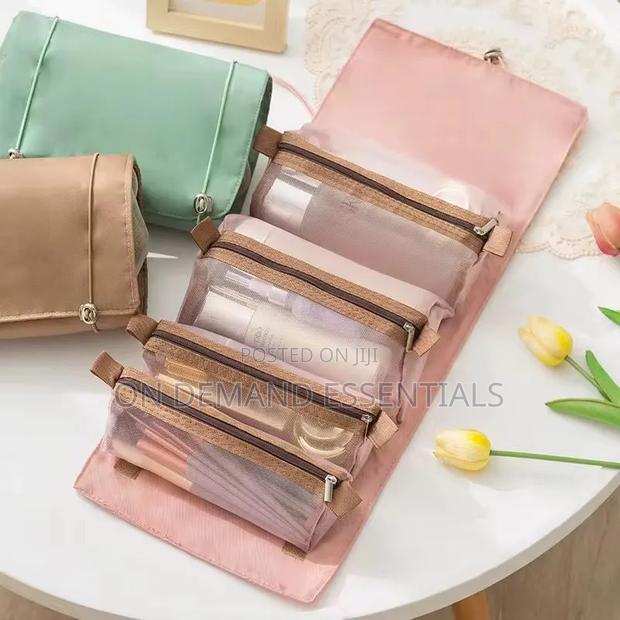 Luxury Cosmetic Bag With 4 Removable Bags - main view