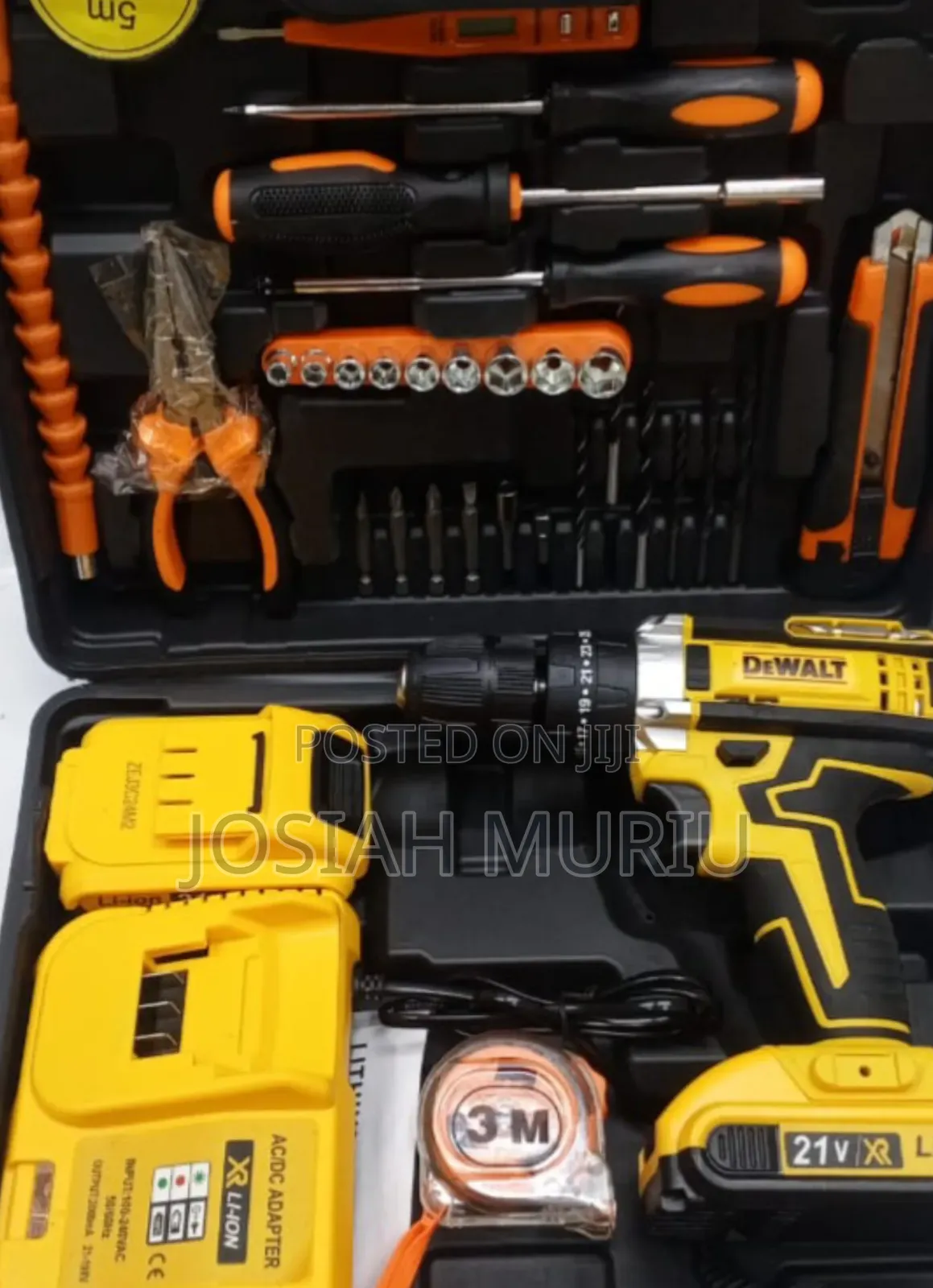 21v DeWalt Cordless Drill Set