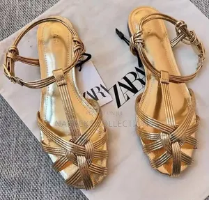 Zara Gold Sandals