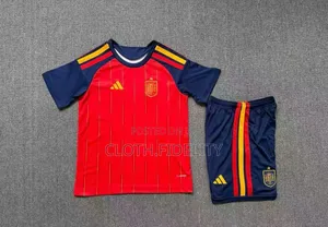 Spain World Cup Kids Jersey 2026.