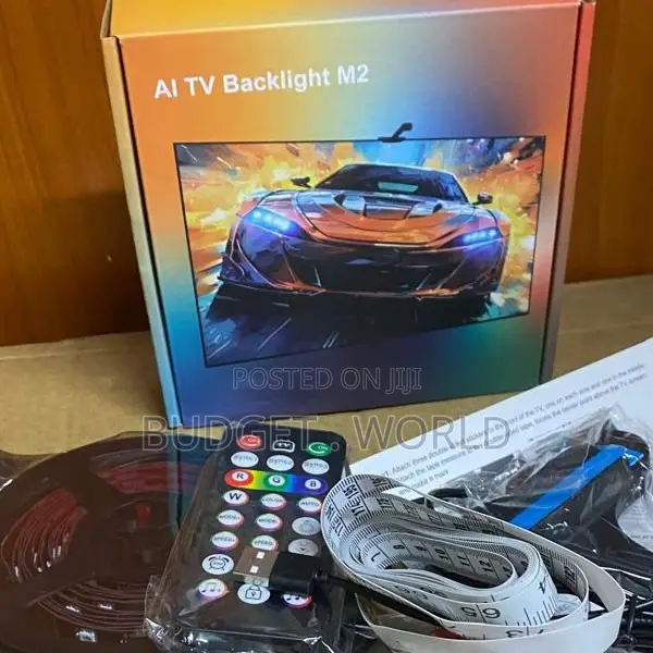 TV LED Strip Backlight 55–65 Inch – Colorful Ambient Lighting