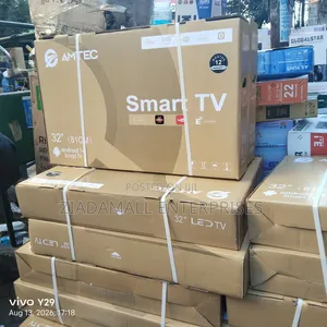 With 2years Warranty TV. Amtec 32" Smart TV