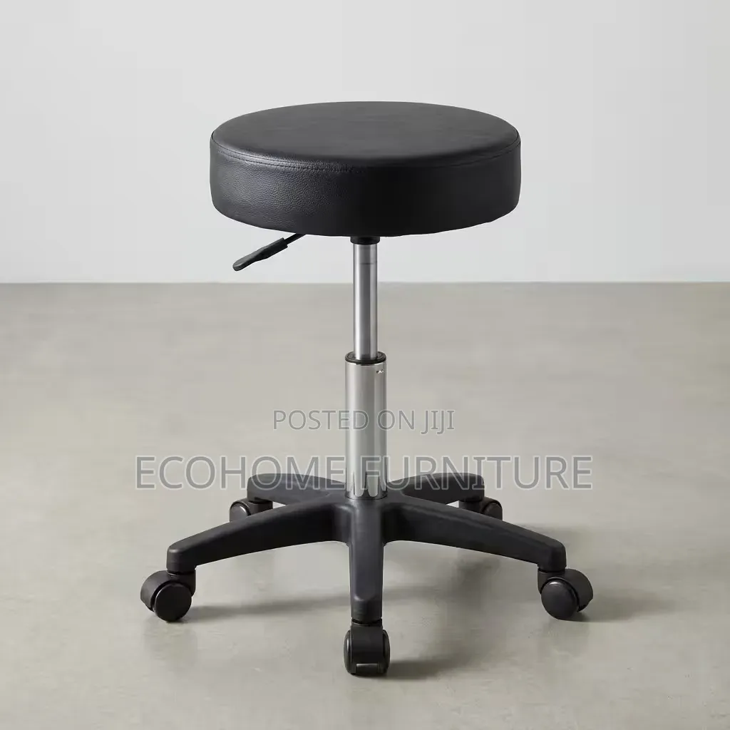 Office Stool Adjustable Swivel Chair With Wheels