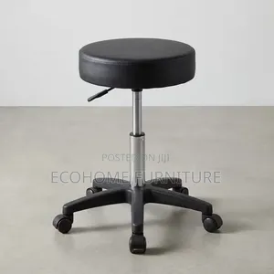 Office Stool Adjustable Swivel Chair With Wheels
