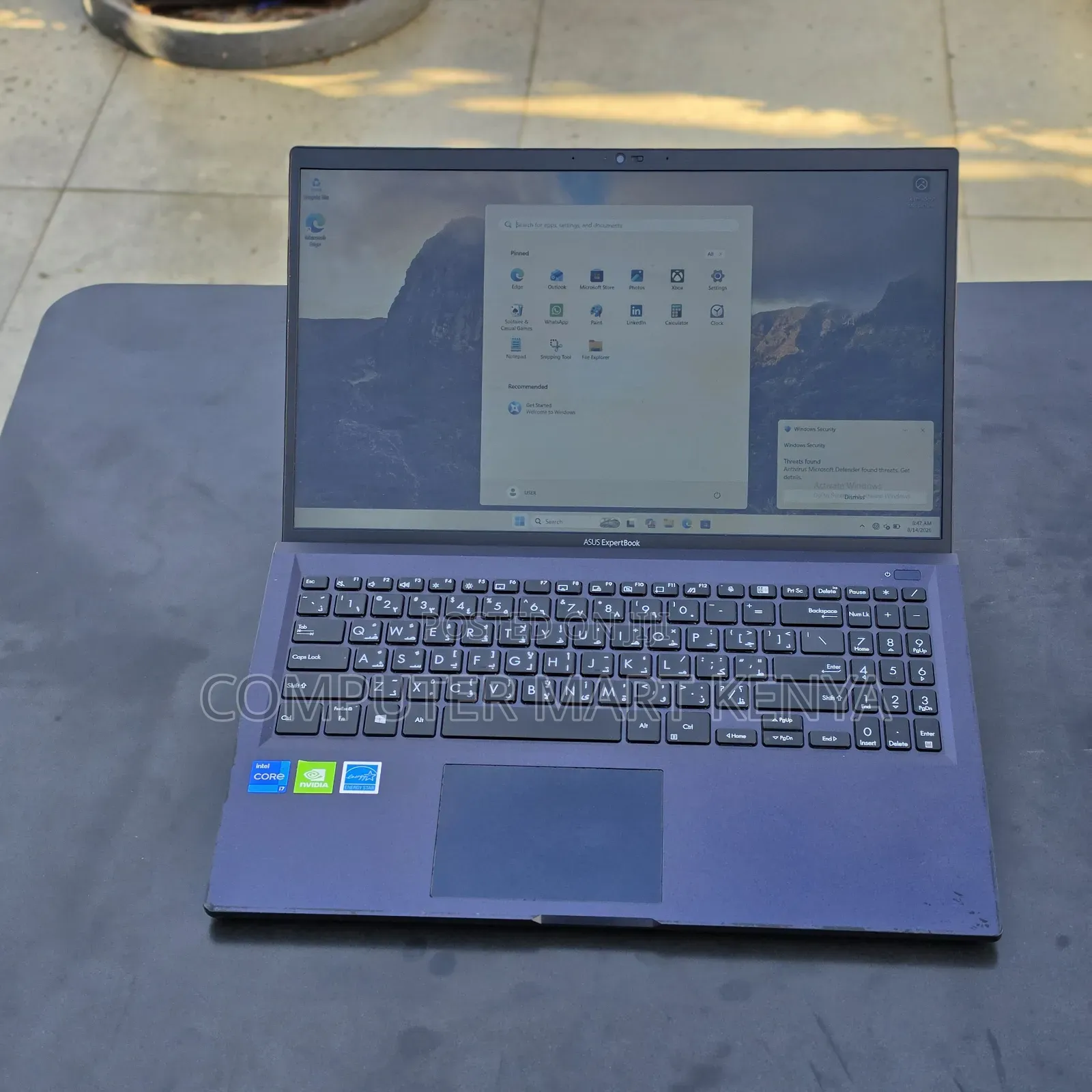 Laptop Asus ExpertBook B2 16GB Intel Core i7 SSD 512GB