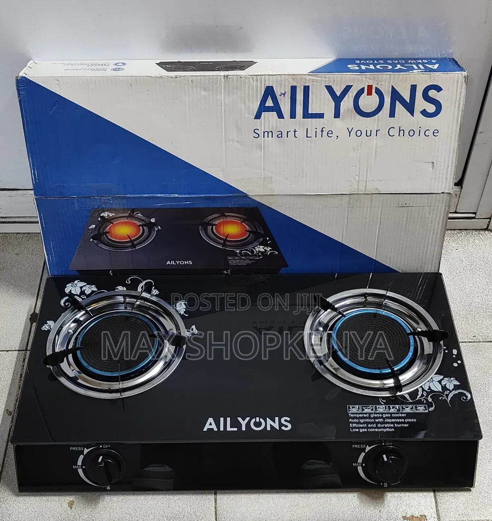 AILYONS 2 Burner Infrared Tabletop Gas Cooker