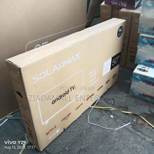 43′′ Solarmax Smart Qled TV – Android Bluetooth Built-in Decoder - main view