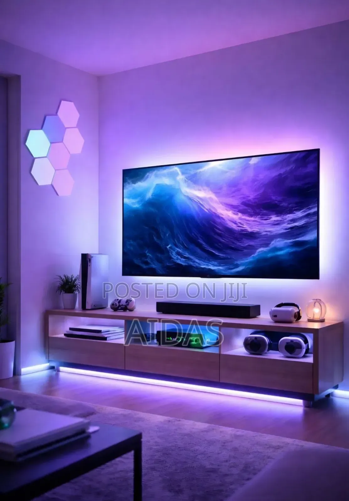 LED Backlit TV Strip Light | RGB TV Ambient Lighting | USB Powered