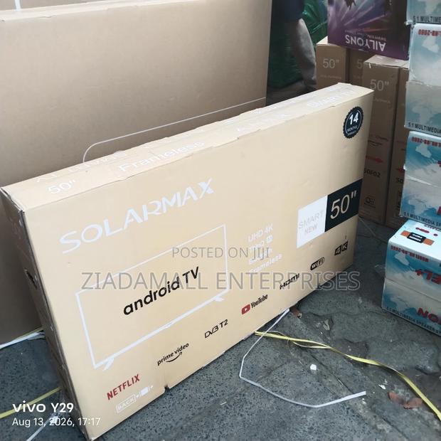 Solarmax 43′′ Smart LED Television – USB HDMI Ready - main view