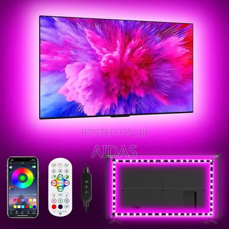 LED Backlit TV Strip Light | RGB TV Ambient Lighting | USB Powered