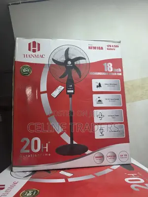 Rechargeable Fan 18inch