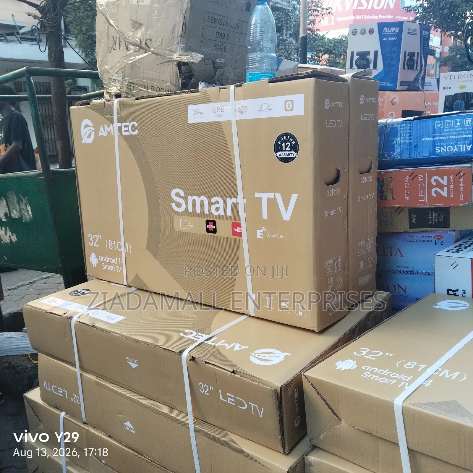 32′′ Amtec Android TV – Smart Viewing With Bluetooth Connectivity