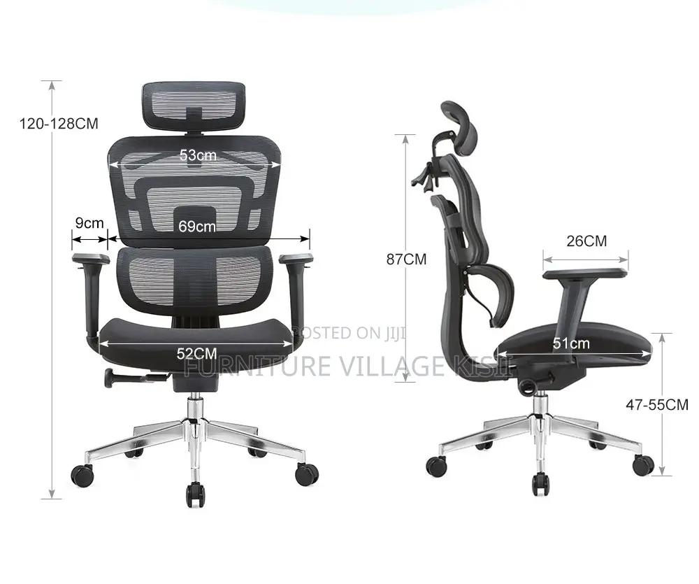 Office Chair: Orthopedic High -Back Chair