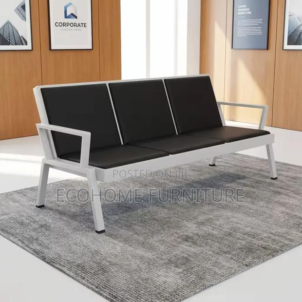 Waiting Bench 3 Seater Reception Office Visitor Chair