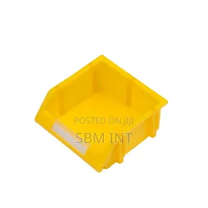 Yellow Rectangular Storage Organizer Box