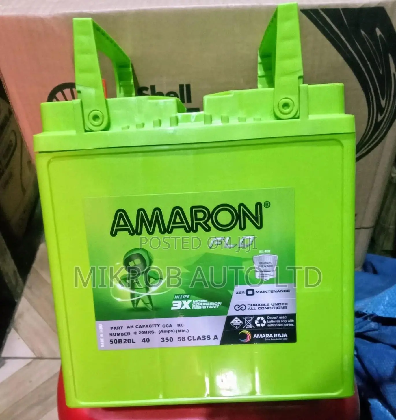 Amaron Battery Ns40
