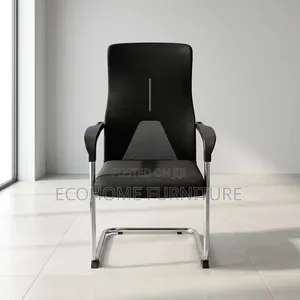 Visitor Chair Mesh Back Chrome Frame Reception Office Chair