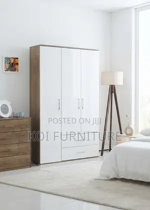 Whitish Home Bedroom Clothes Wardrobe