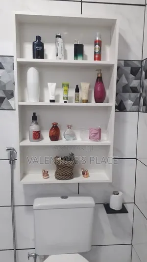 Modern Wall-Mounted Makeup Shelf