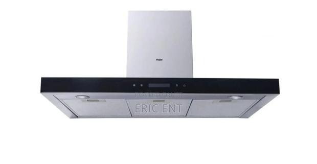 HXP90D-750SB, 90CM Kitchen Chimney Hood – Black Grey - main view