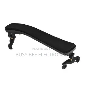 Acoustic Violin With Music Stand and Shoulder Rest- Black