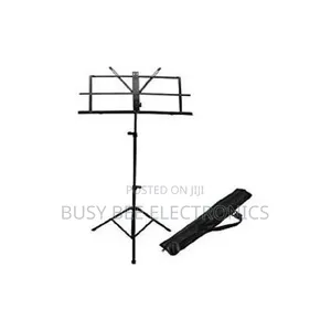 Acoustic Violin With Music Stand and Shoulder Rest- Black