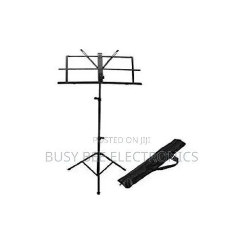 Acoustic Violin With Music Stand and Shoulder Rest- Black